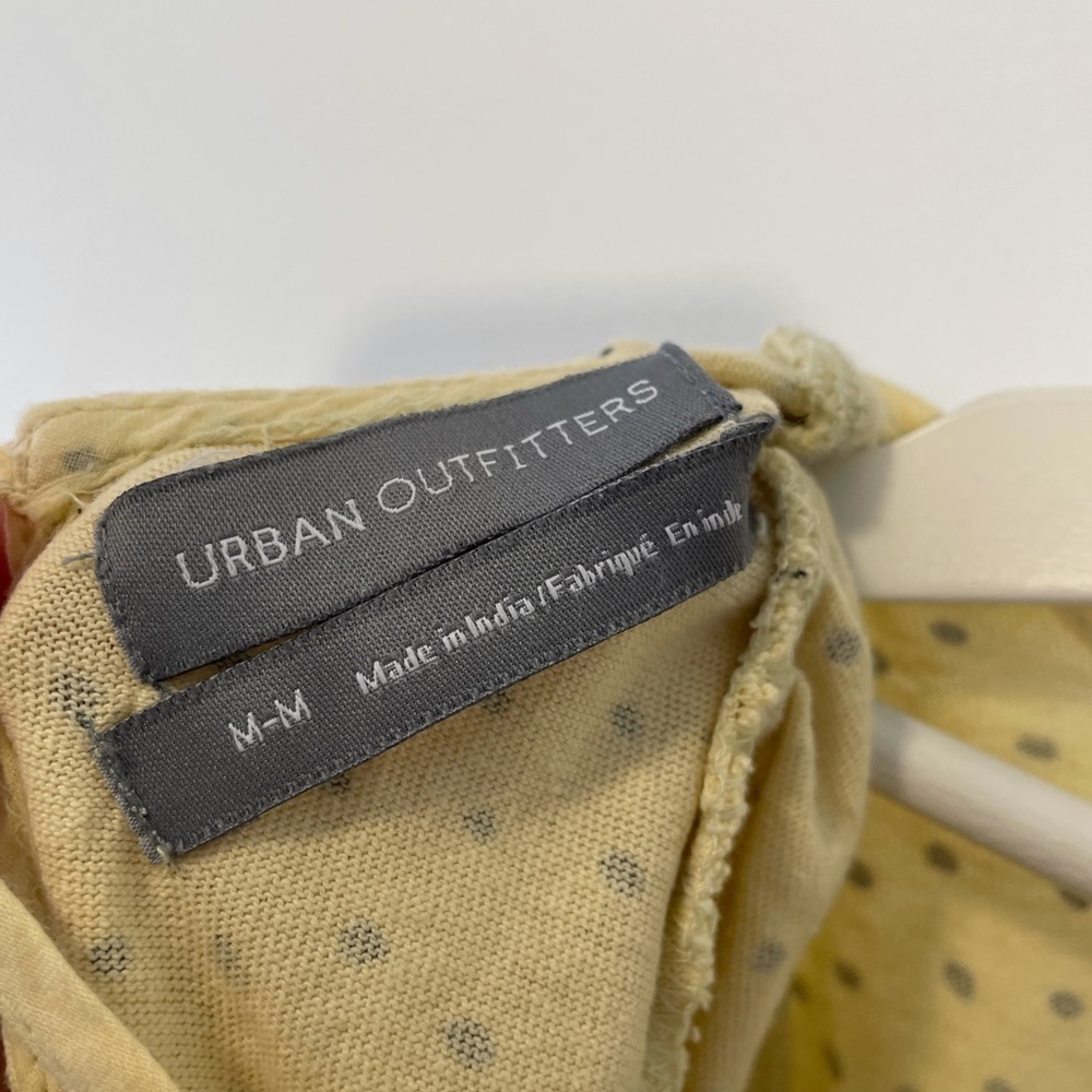 𝅺Urban Outfitters Puffy Sleeve Peplum Blouse - Picture 9 of 13